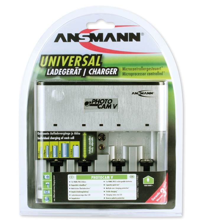 Sạc đa năng Ansmann Photocam V