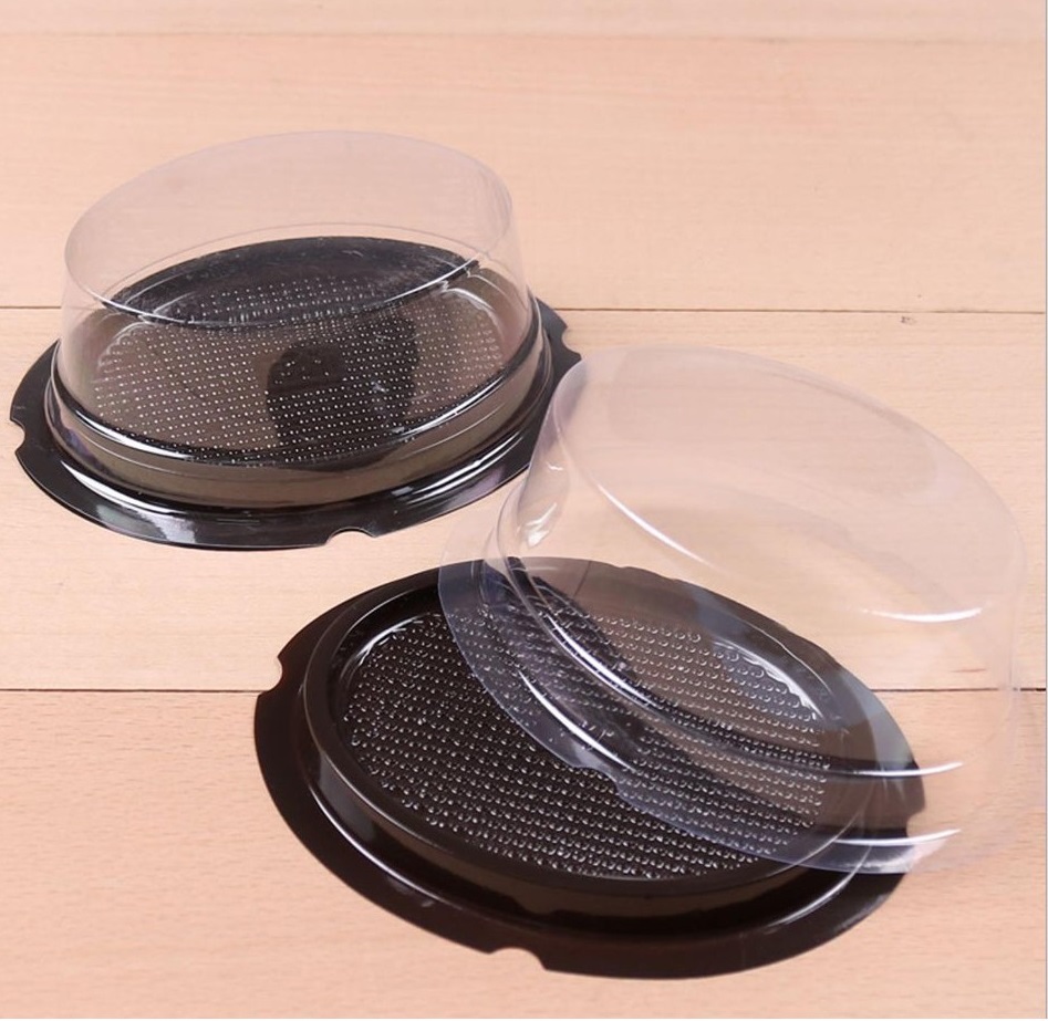 100 Hộp nhựa Đựng Bánh Oval F71 10.5x7.8x4.5 cm