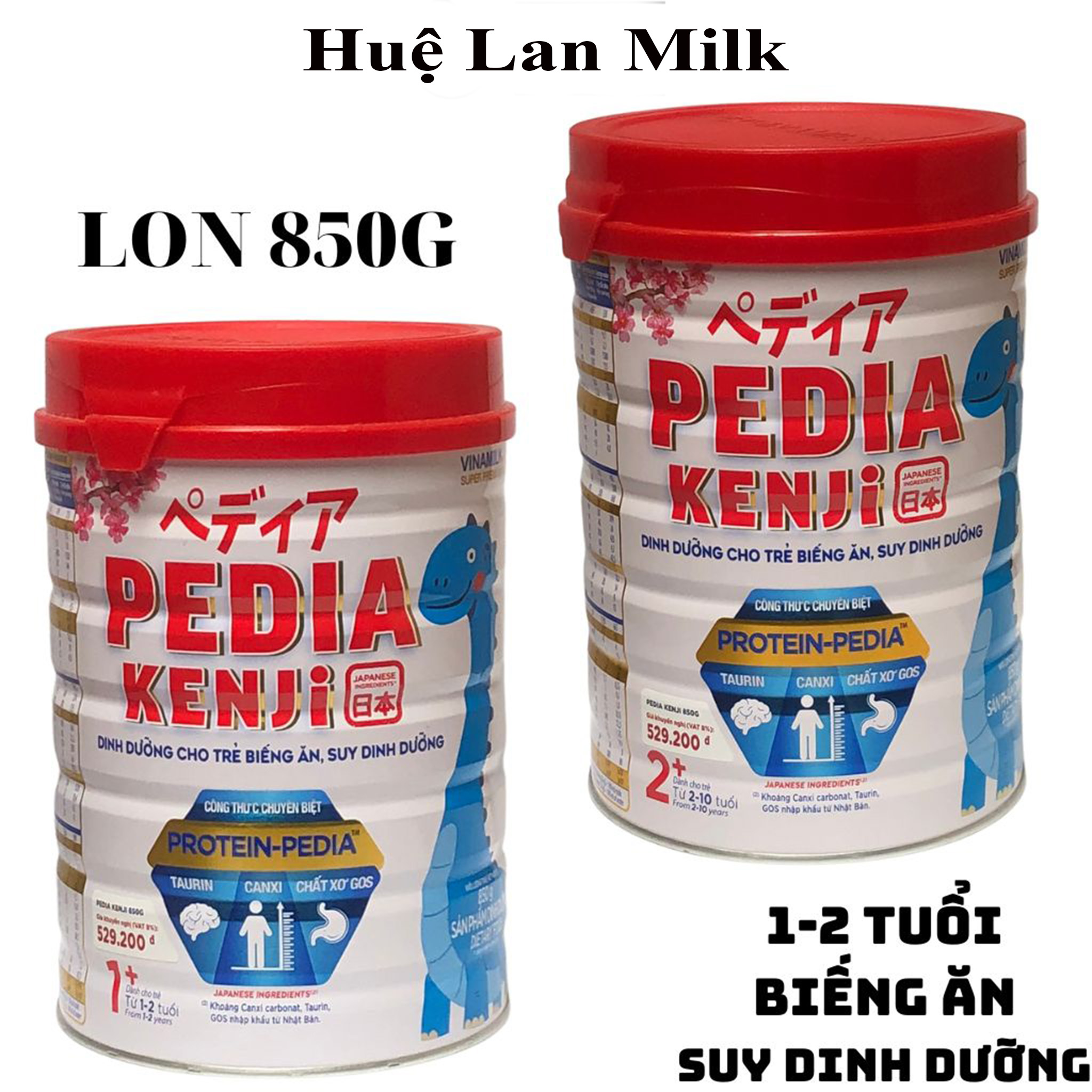 Sữa bột VINAMILK Pedia Kenji dinh dưỡng cho trẻ biếng ăn