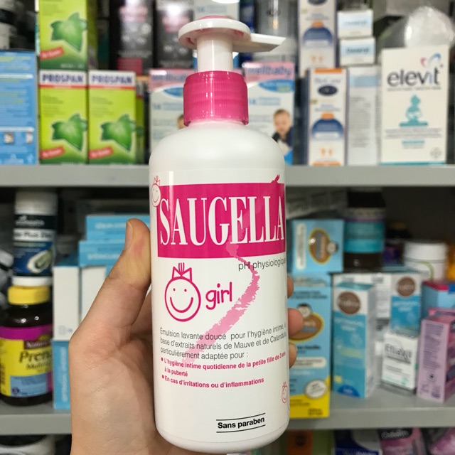 Dung Dịch Vệ Sinh Bé Gái Saugella Hàng Pháp