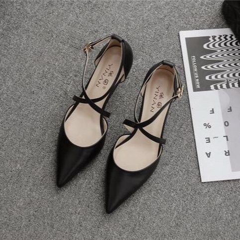 Giày cao gót Hàn Quốc sang trọng (Hot trend) SRLCC33 đế nhọn cao 5P sang chảnh