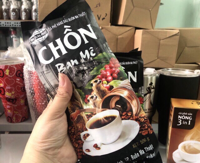 500gr Cà phê pha Phin truyền thống Chồn Buôn Mê Thuộc