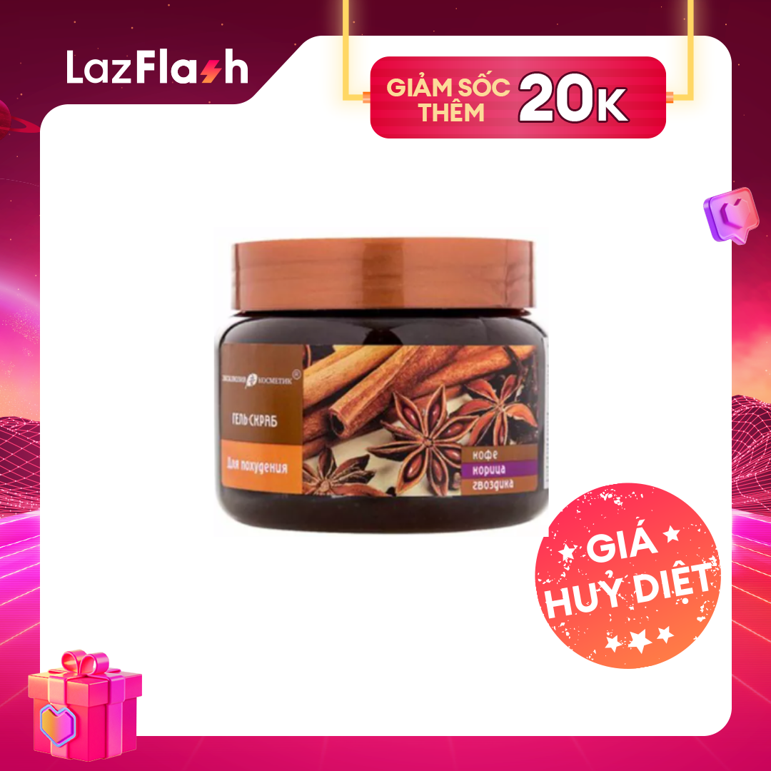 Tẩy Da Chết Toàn Thân Quế Hồi Và Cafe Eksklyuziv Kosmetik 380g-Vala store