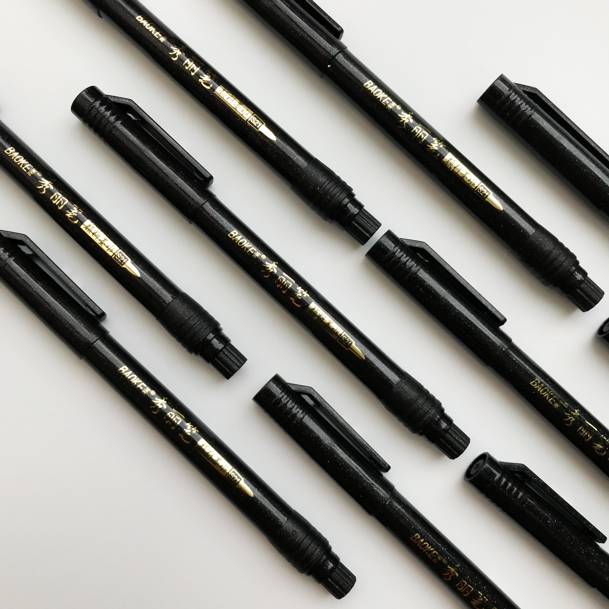 Bút baoke s21 luyện viết calligraphy thư pháp hiện đại bút lông viết thư pháp baoke zhongkai s21📝✒