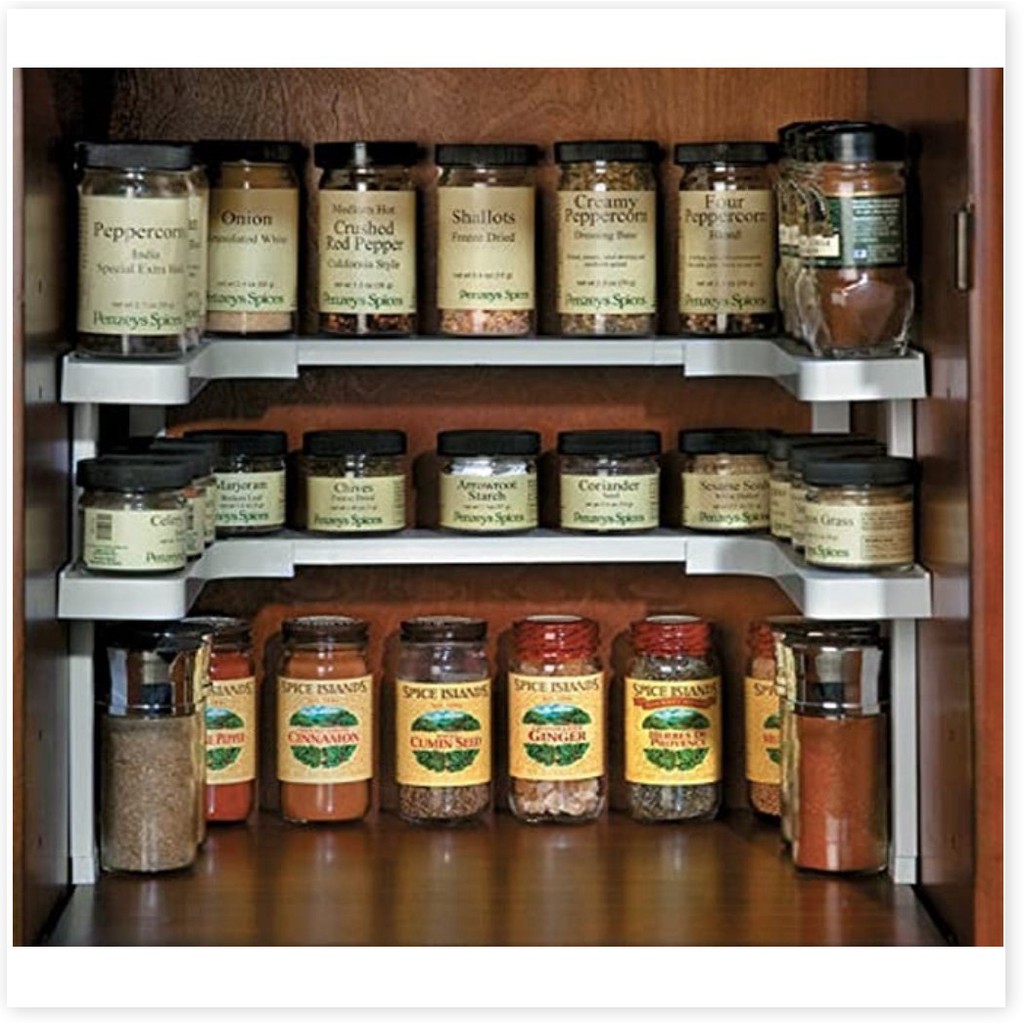 Kệ đựng gia vị thông minh Spicy Shelf - Kệ chữ U điều chỉnh kích thước