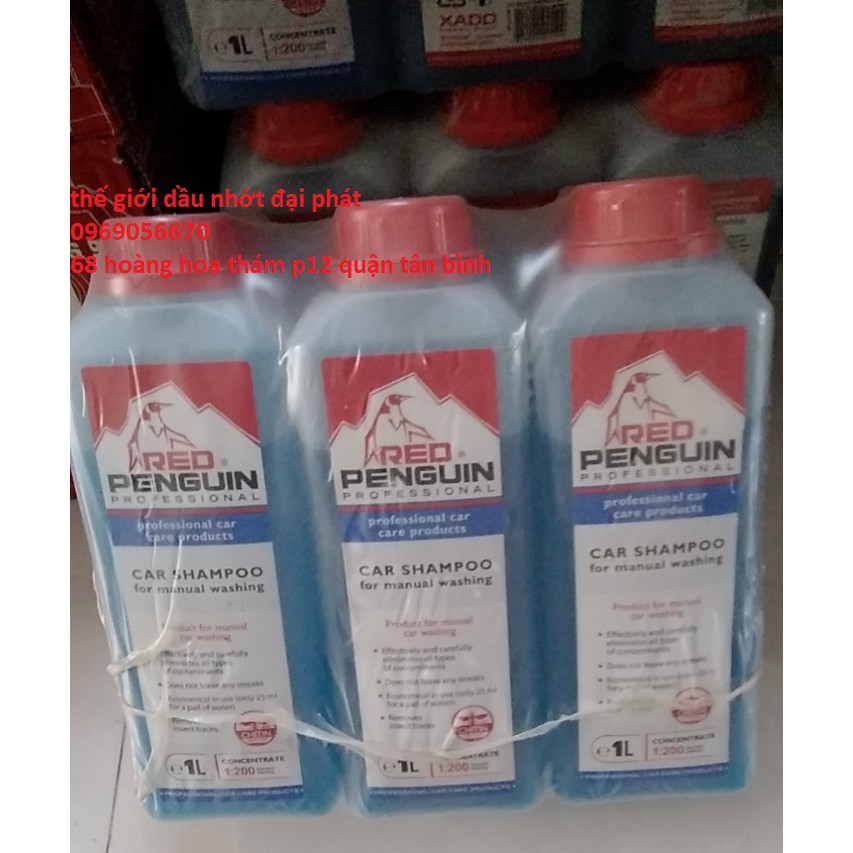 Nước rửa xe XADO Red Penguin For Manual Car Washing