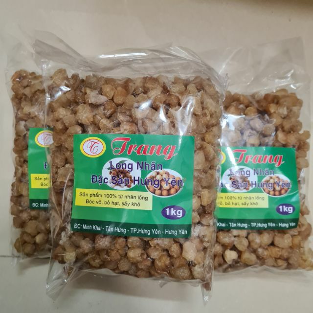 Long Nhãn Hưng Yên sấy khô, trắng đẹp