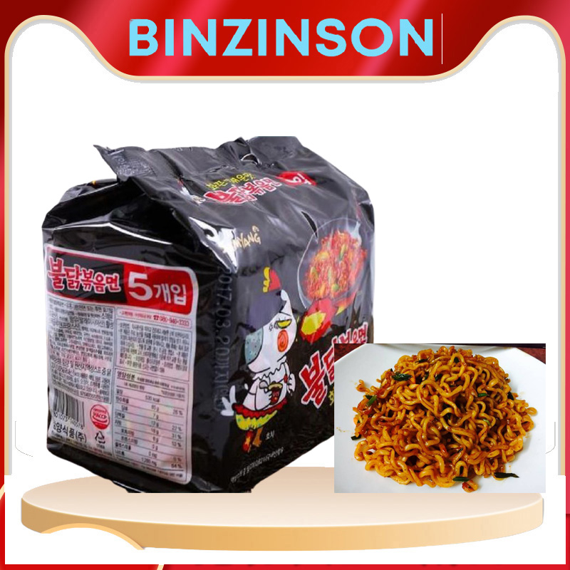 Mì khô gà cay Samyang vị truyền thống [ COMBO 10 GÓI ] Mỳ Hàn Quốc Loại Ngon - BINZINSON