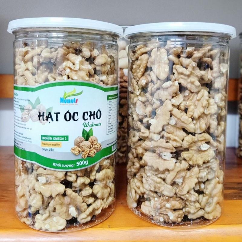 Nhân óc chó vàng mỹ, hạt óc chó đã tách vỏ nhân óc chó giàu dinh dưỡng làm sữa hạt tốt cho sức khỏe -ocn
