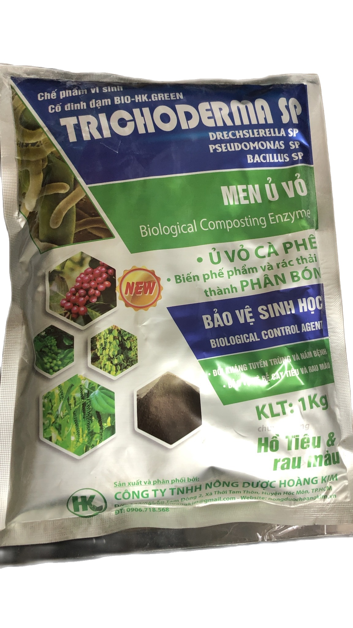 [HCM]TRICHODERMA - MEN Ủ PHÂN HỦY XÁC BÃ THỰC VẬT