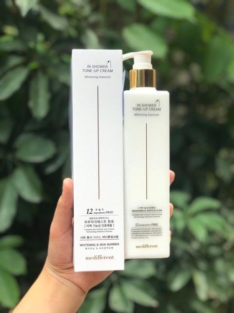 Sữa Tắm Truyền Trắng Medifferent In Shower Tone Up Cream 3 trong 1 Hàn Quốc