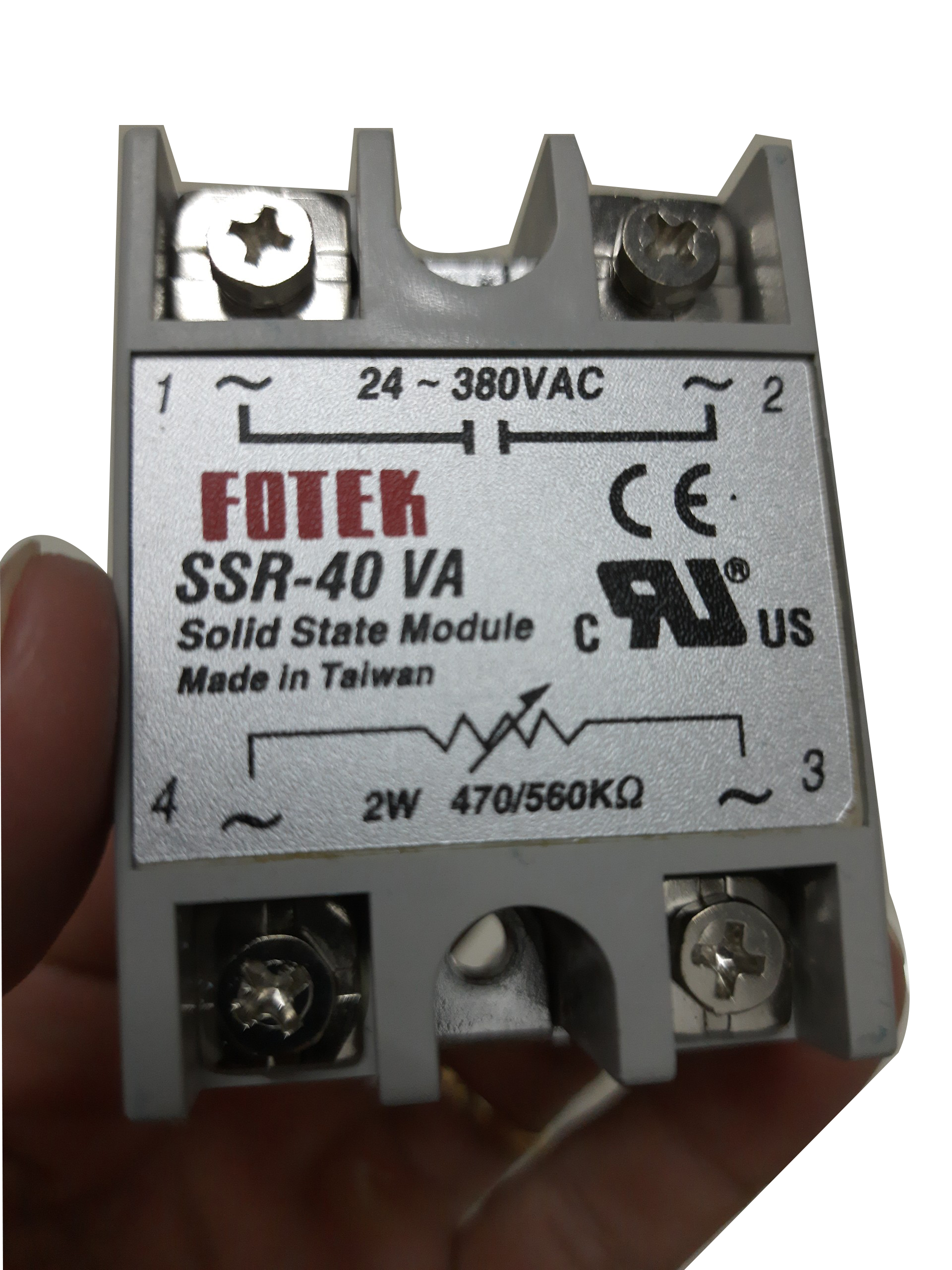 Relay bán dẫn SSR 40VA, 40AA, 40DA, 40VA-H, 40 DA-H, 40AA-H