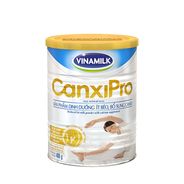 Sữa Bột Vinamilk Canxi Pro - Hộp 400g