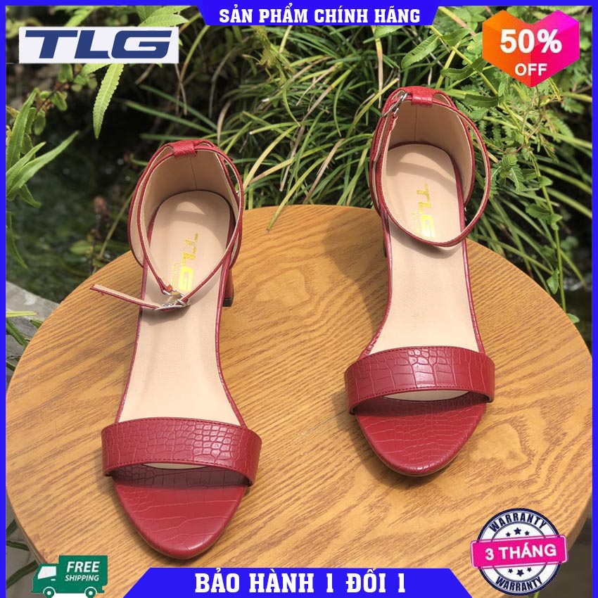 Sandal nữ thời trang cao cấp Đồ Da Thành Long TLG 21281 (Đỏ)