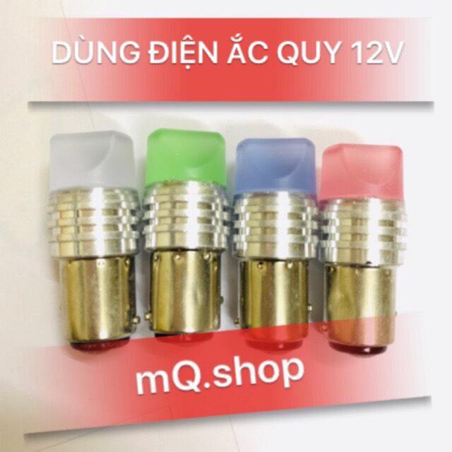 Bóng Led hậu chớp nháy xe máy đủ màu giá 1 bóng