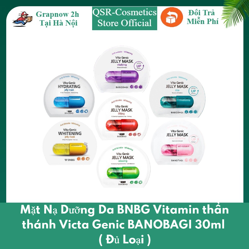 Mặt Nạ Banobagi Bổ Sung Vitamin Thần Thánh Victa Genic Banobagi 30ml