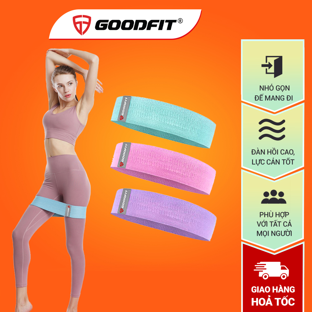 Dây đàn hồi tập gym, tập mông mini band GoodFit GF914MB