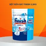 Bột Rửa Bát Finish Classic 2,2 kg Không Mùi Rửa Cực Sạch Và Tiết Kiệm Chi Phí Nhập Khẩu  Chính Hãng