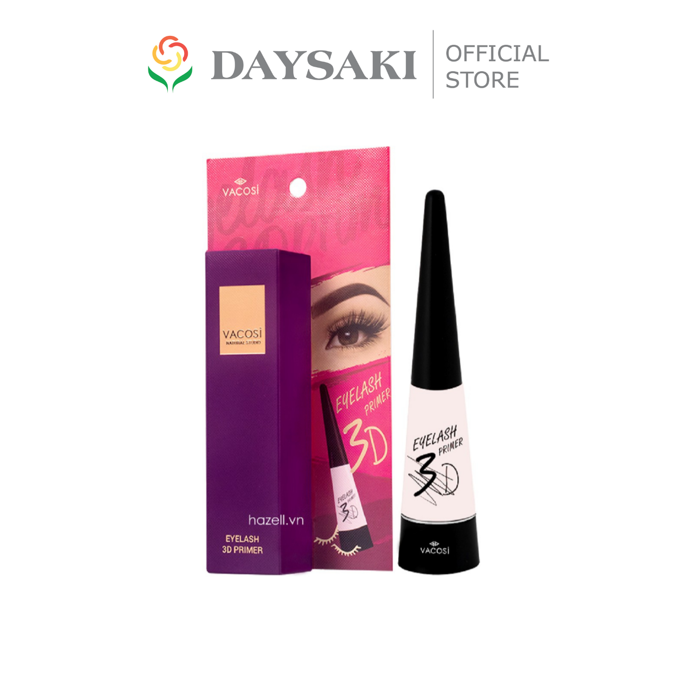 Vacosi keo dán mi eyelash 3d primer 8ml