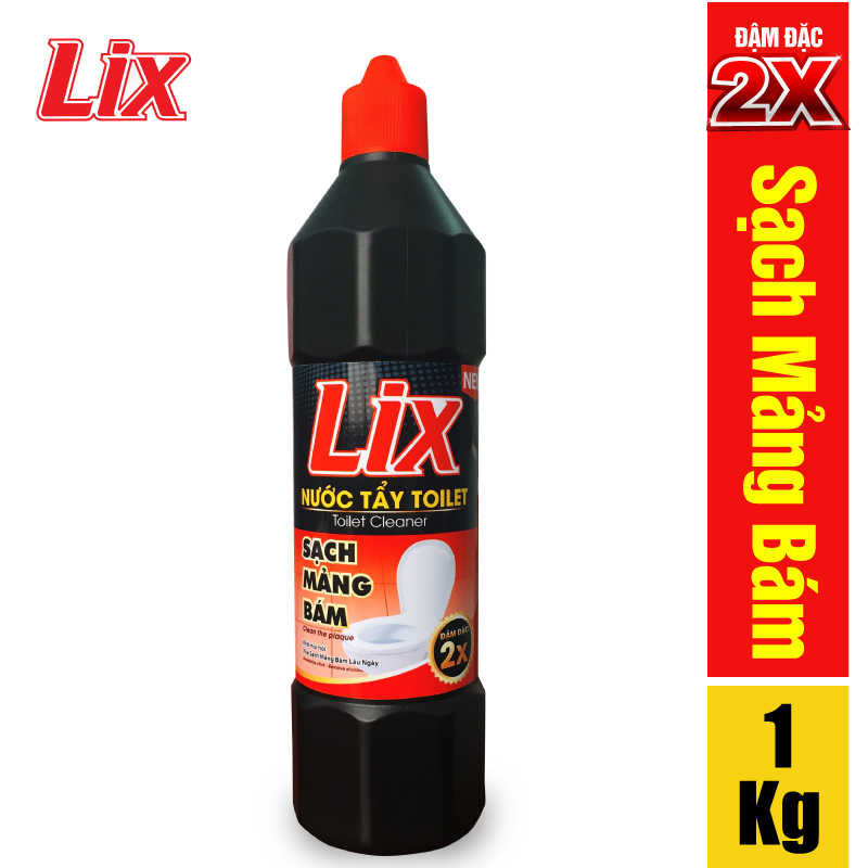 Nước tẩy toilet lix 1kg ntd01