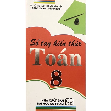 Sách - sổ tay kiến thức toán 8