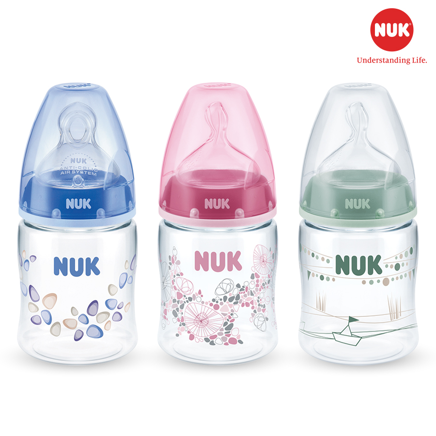 BÌNH SỮA NUK PREMIUM CHOICE NHỰA PA