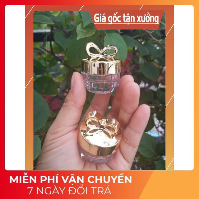 Hủ nơ 5g chiết mỹ phẩm - hủ đựng mỹ phẩm / chai lọ chiết mỹ phẩm