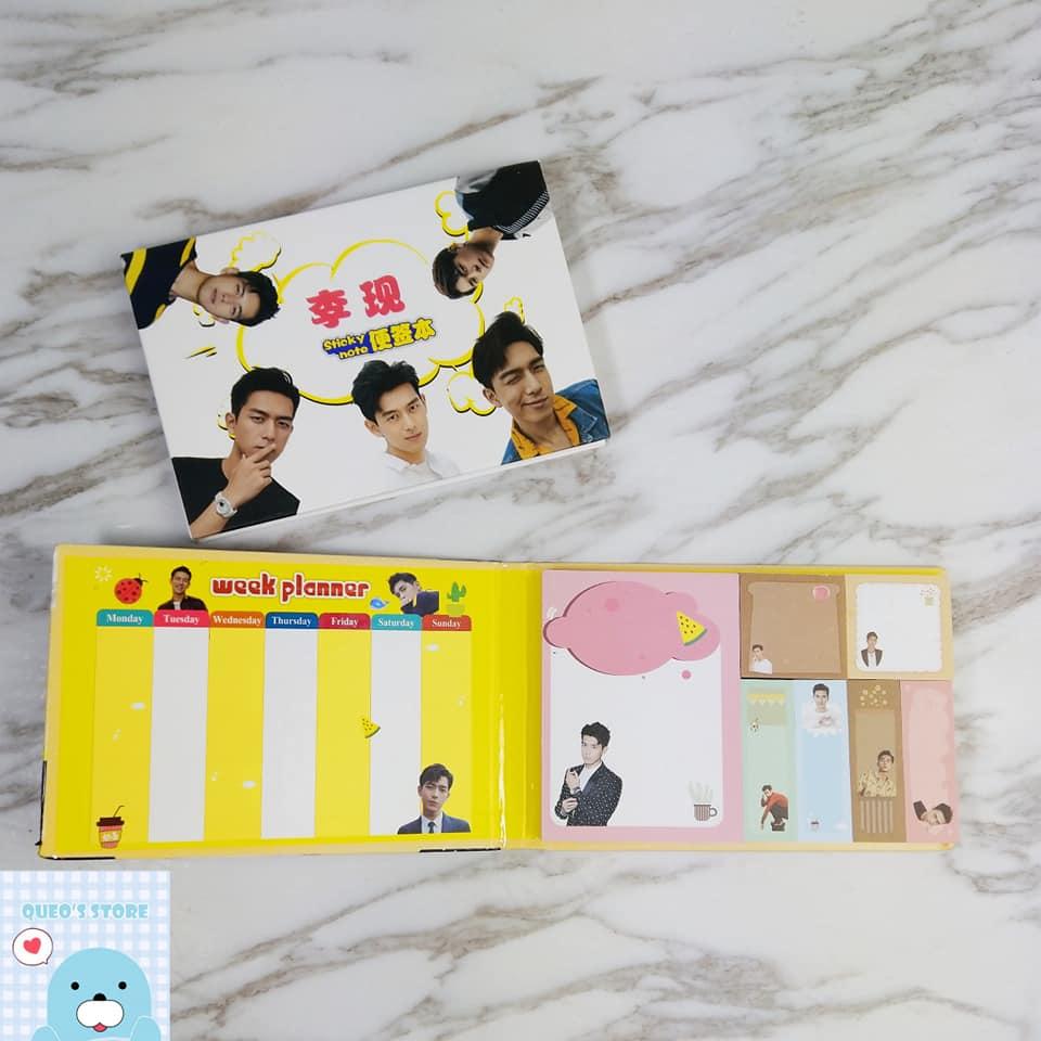 Sổ ghi chú giấy note bìa cứng Lý Hiện, Bác Quân Nhất Tiêu, Tiêu Chiến, Trần Tình Lệnh