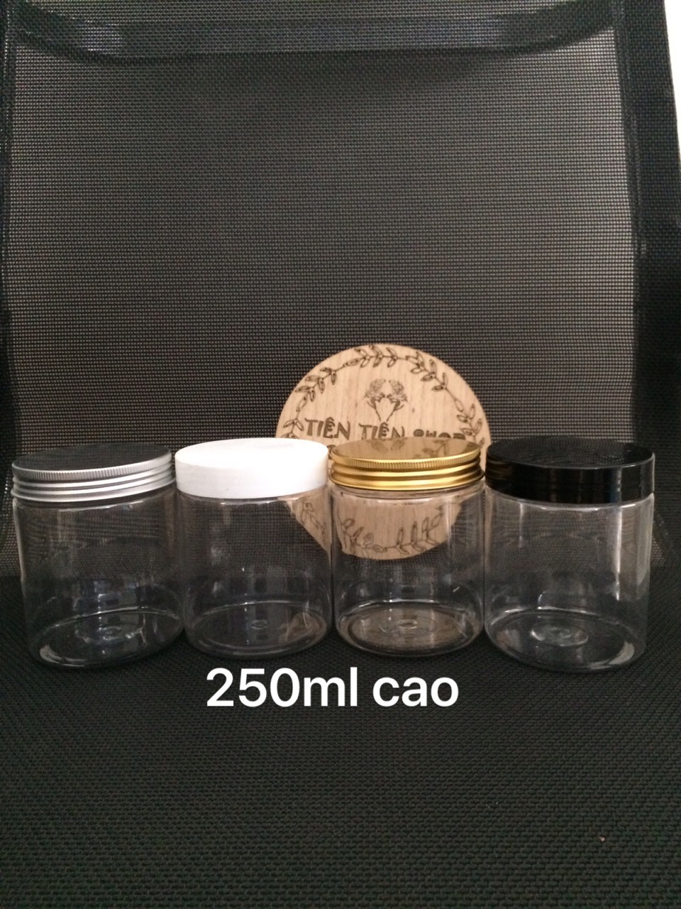 Combo 20 hũ nhựa 250ml dáng cao