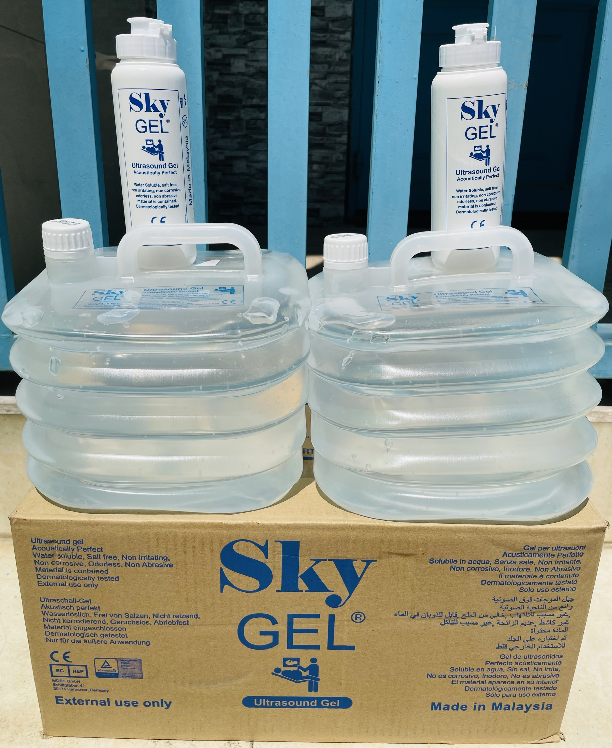 Gel Siêu Âm, Gel Lạnh Triệt Lông SKY Màu Trắng ( Made in Maylaysia ) | Lazada.vn