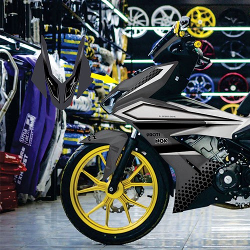 Tem Winner X Xám Đen Mới Nhất