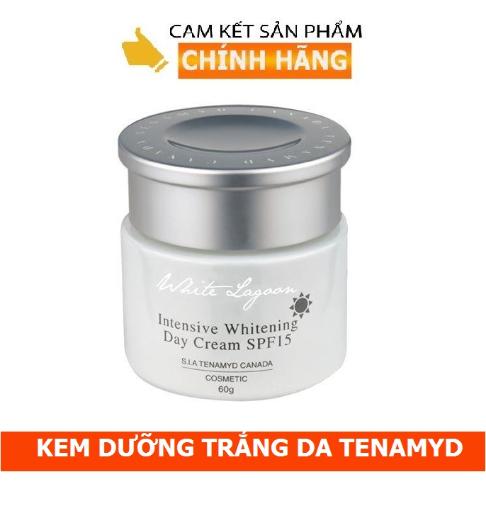 Kem dưỡng trắng da ngày SPF 15 White Lagoon TENAMYD CANADA - INTENSIVE WHITENING DAY CREAM SPF 15 - 60g