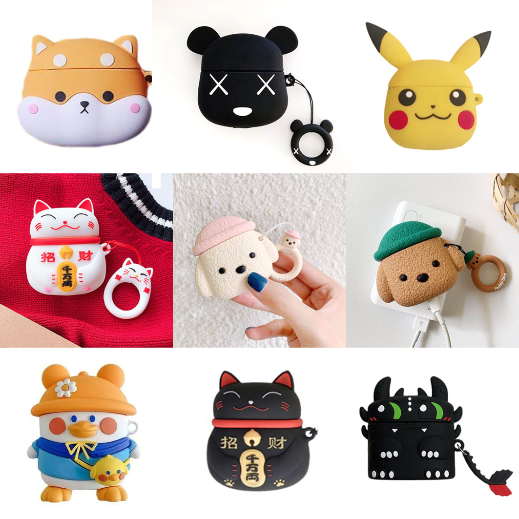 Vỏ bảo vệ bao đựng tai nghe mini pro 4