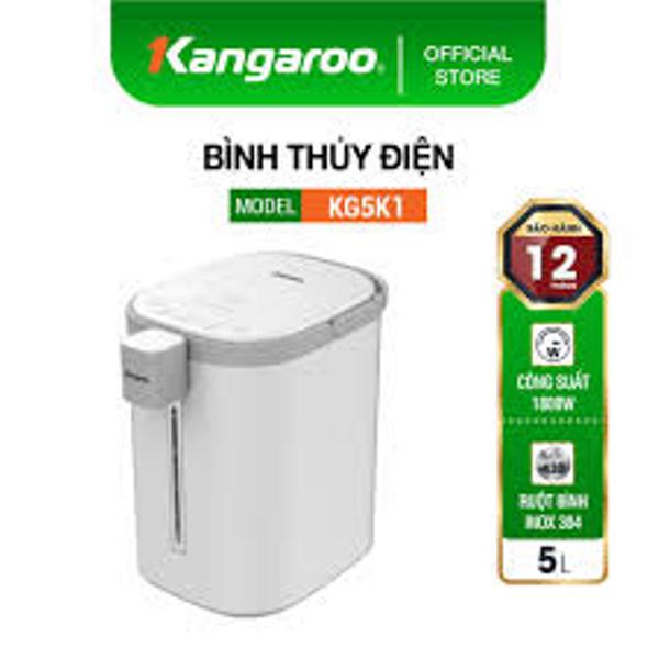 Bình thủy điện 5L Kangaroo KG5K1 hàng chính hãng bảo hành 12 tháng