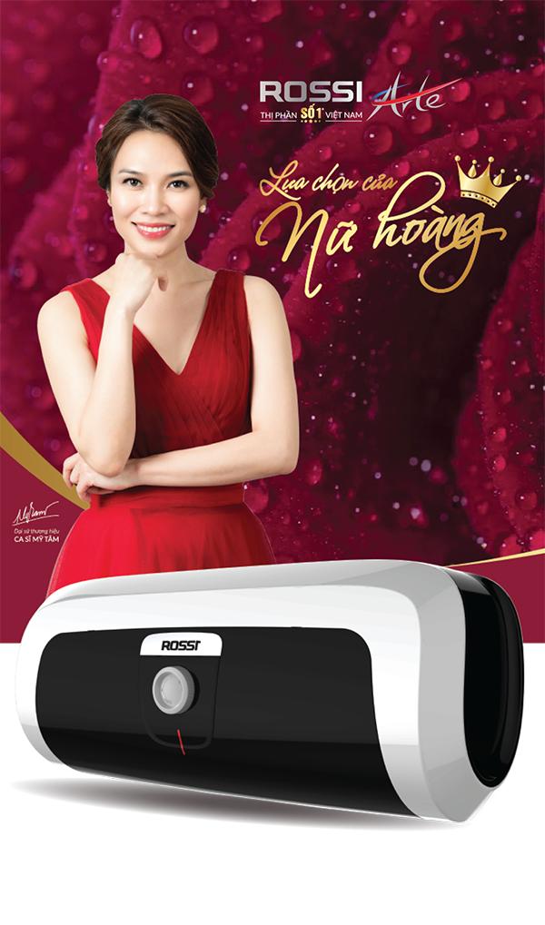 Rossi arte 20 lít - bình nóng lạnh rossi ngang