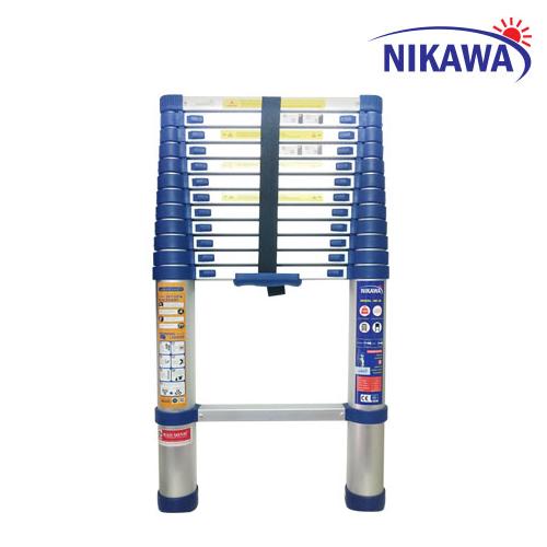 Thang nhôm rút đơn 4.4m nikawa nhật bản nk-44