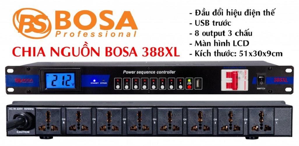 [HCM]BỘ CHIA NGUỒN-LỌC NGUỒN NHẬP KHẨU BOSA 338XL-DÙNG CHO HỆ THỐNG ÂM THANH