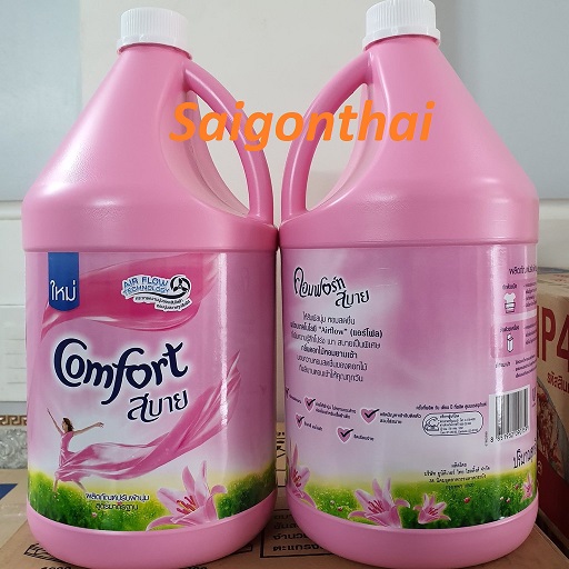 (SGT) Nước xả vải Comfort Thái Lan can 2800ml - màu Hồng