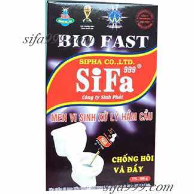 Men vi sinh xử lý hầm cầu chống hôi Sifa SP