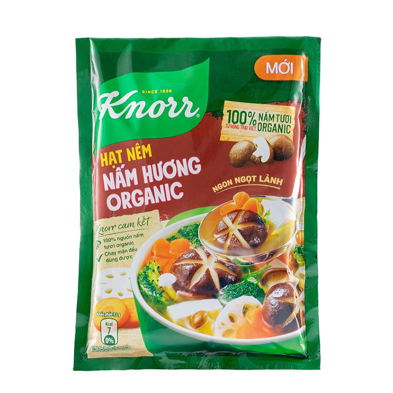 Knorr Hạt nêm chay Nấm Hương 380g