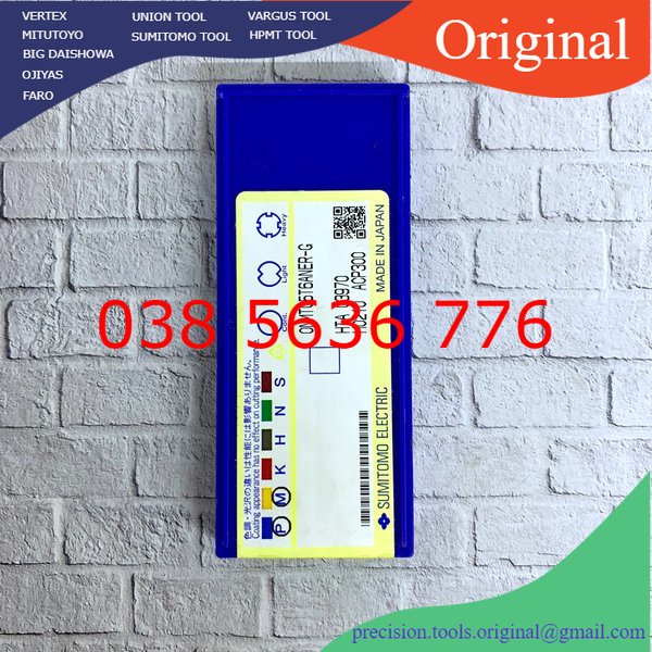 Mảnh tiện, chip tiện, dao tiện ONMT 05T6 ANER-G ACP300 Sumitomo
