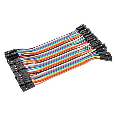 Bẹ dây nối Testboard 40 Sợi - 20 cm hai đầu Đực-Cái/ Cái-Cái/ Đực-Đực