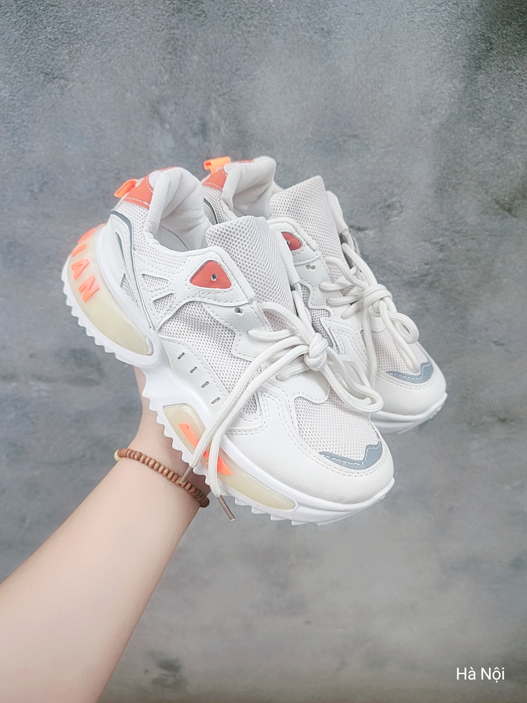 Giày bata, giày thể thao nữ độn đế răng cưa cao 5cm tôn dáng xinh