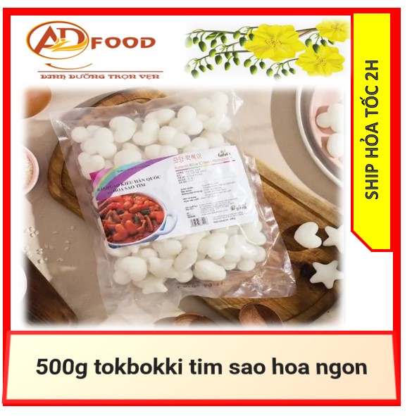 500g tokbokki tim sao hoa ngon