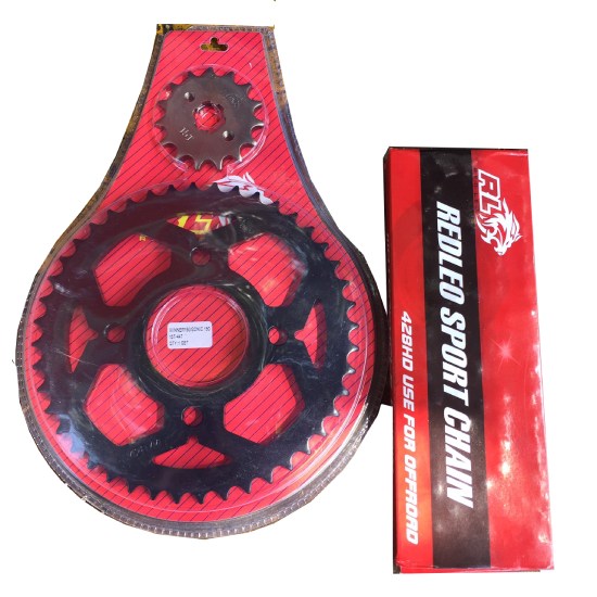 Bộ NSD Redleo dành cho WINNER 150 15-44 sên vàng 10 ly