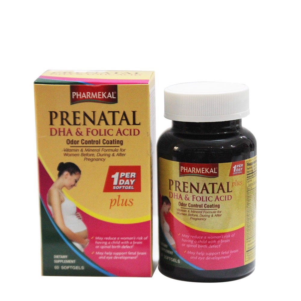 Vitamin tổng hợp cho bà bầu Prenatal DHA& Folic Acid hàng nhập chính hãng Mỹ