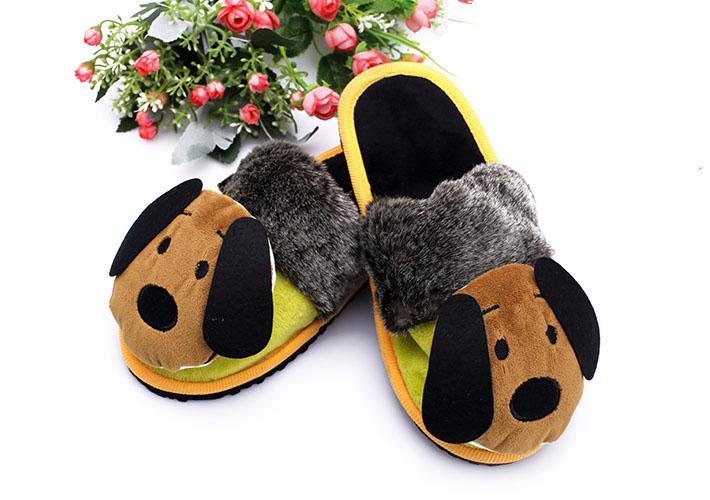 Dép bông đi trong nhà hình cún dể thương CT24H