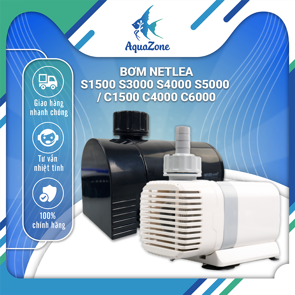 Máy bơm nước netlea s1500 s3000 s4000 s5000 c1500 c4000 c6000 siêu mạnh cao cấp, sử dụng app thông minh