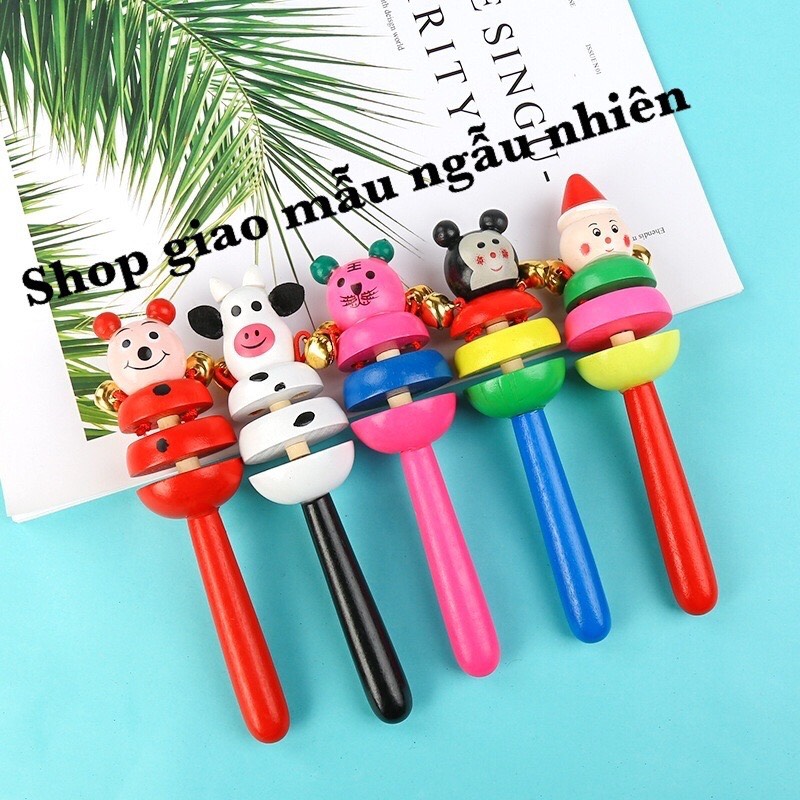 Đồ chơi trẻ em âm nhạc xúc xắc động vật ngộ nghĩnh giúp phát triển cảm quan và trí não cho bé từ 0 tuổi trở lên, 1