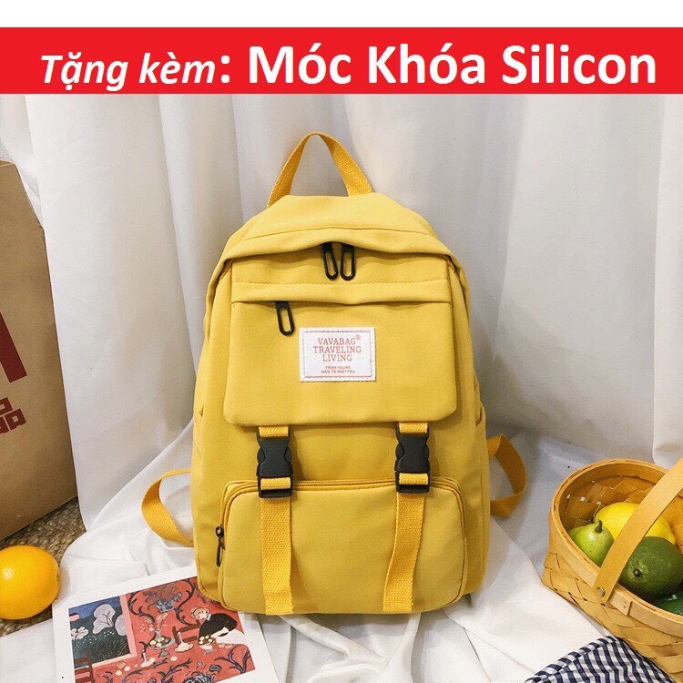 [TẶNG MÓC KHÓA] Balo thời trang, đi học, laptop nam, nữ hàng chất lượng, Phong cách Hàn Quốc -